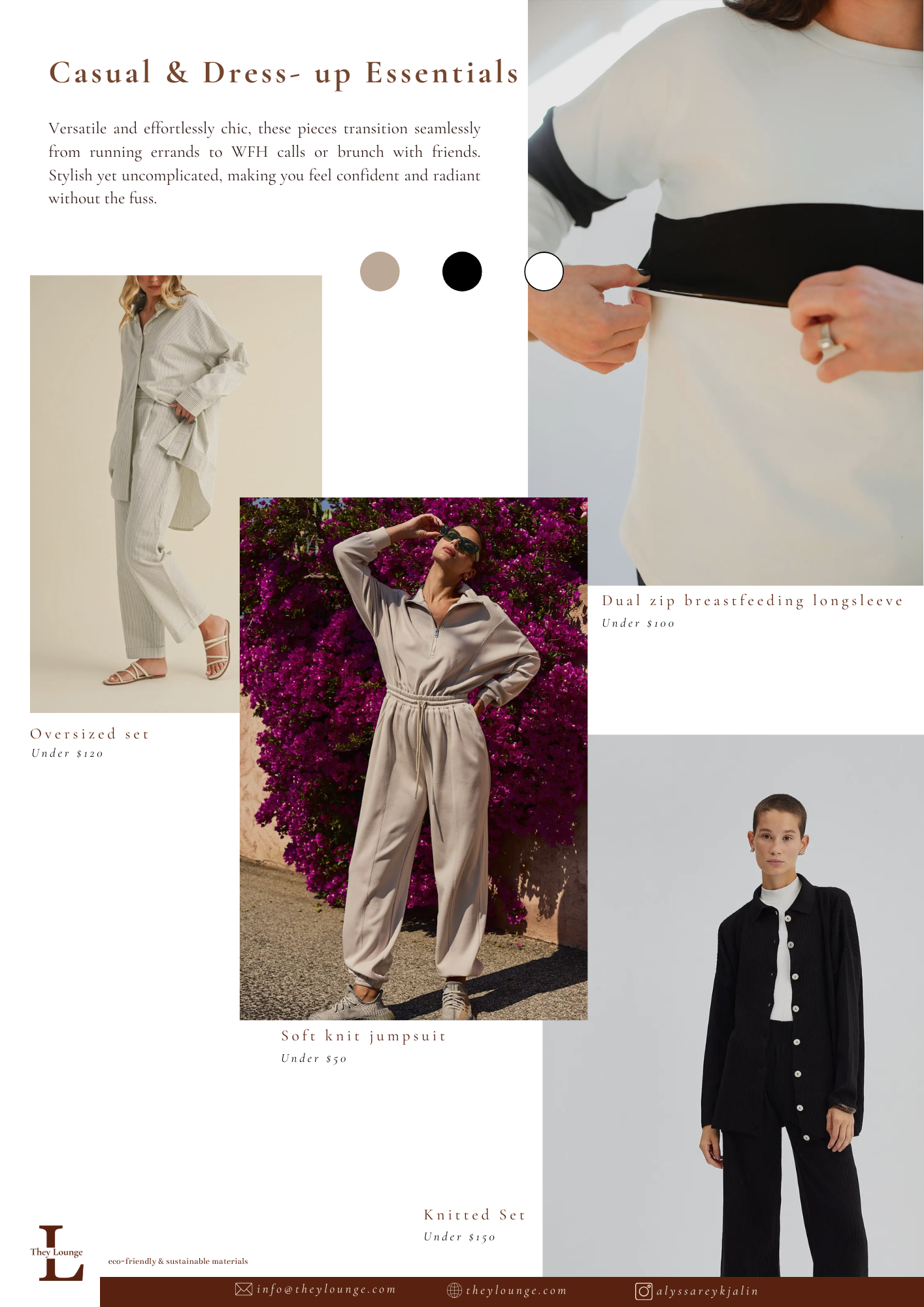 Transitional sets for busy moms